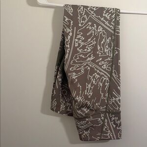 Under Armour Brown Patterned Leggings
